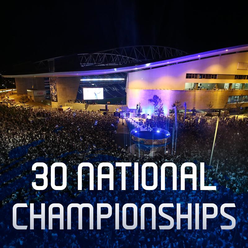 30th National Championships. Our pride has no end. Congratulations, Champions!