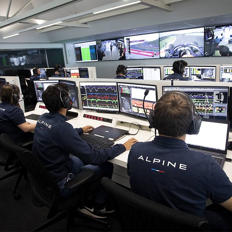 OPS ROOM AT ENSTONE