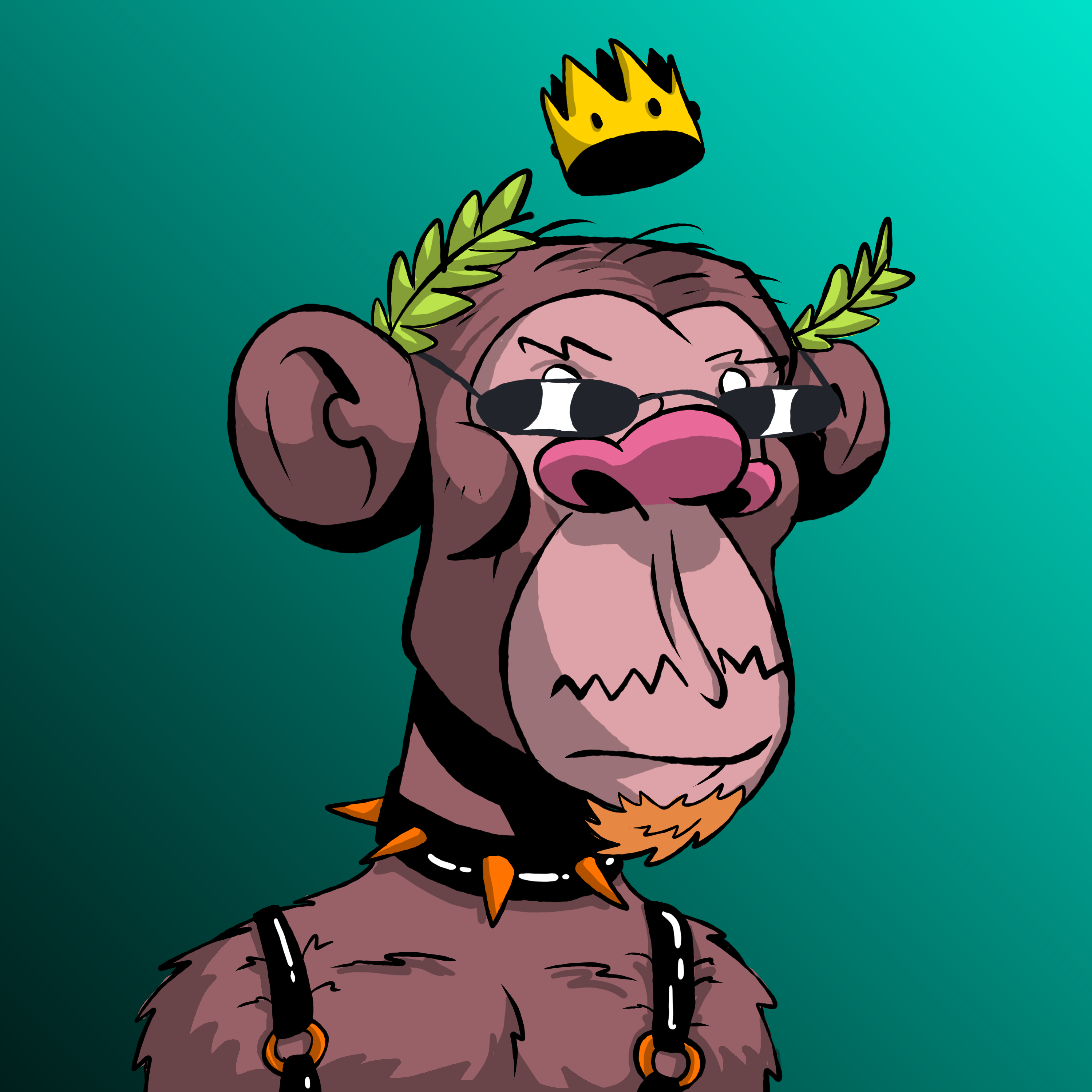 Nft Historical Ape #10 12╳50