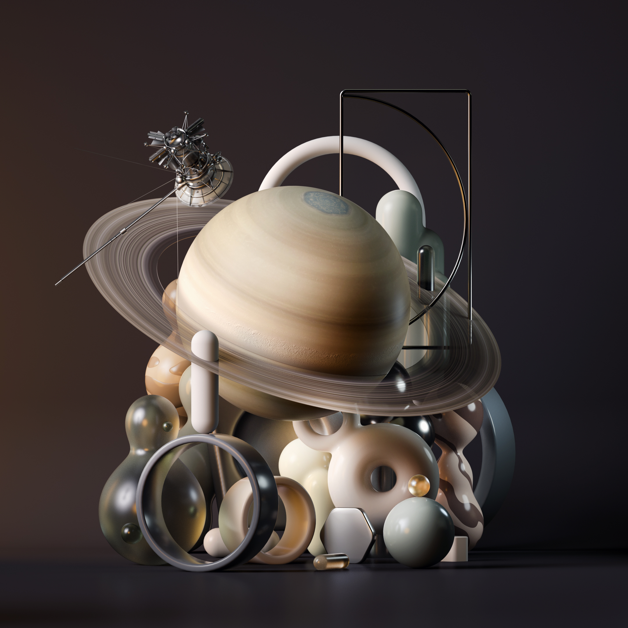Saturn. Solar System 6/8. Edition 16