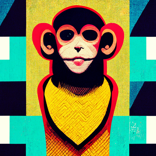 Pop Art of Monkeys #50 | Binance NFT