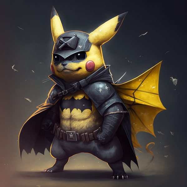 Pikachu Batman #1 | Binance NFT