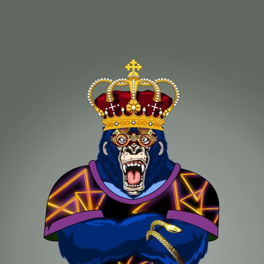 Gorilla Kingdom 577 Binance Nft