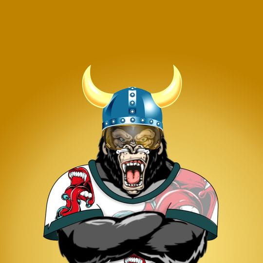 Gorilla Kingdom 596 Binance Nft